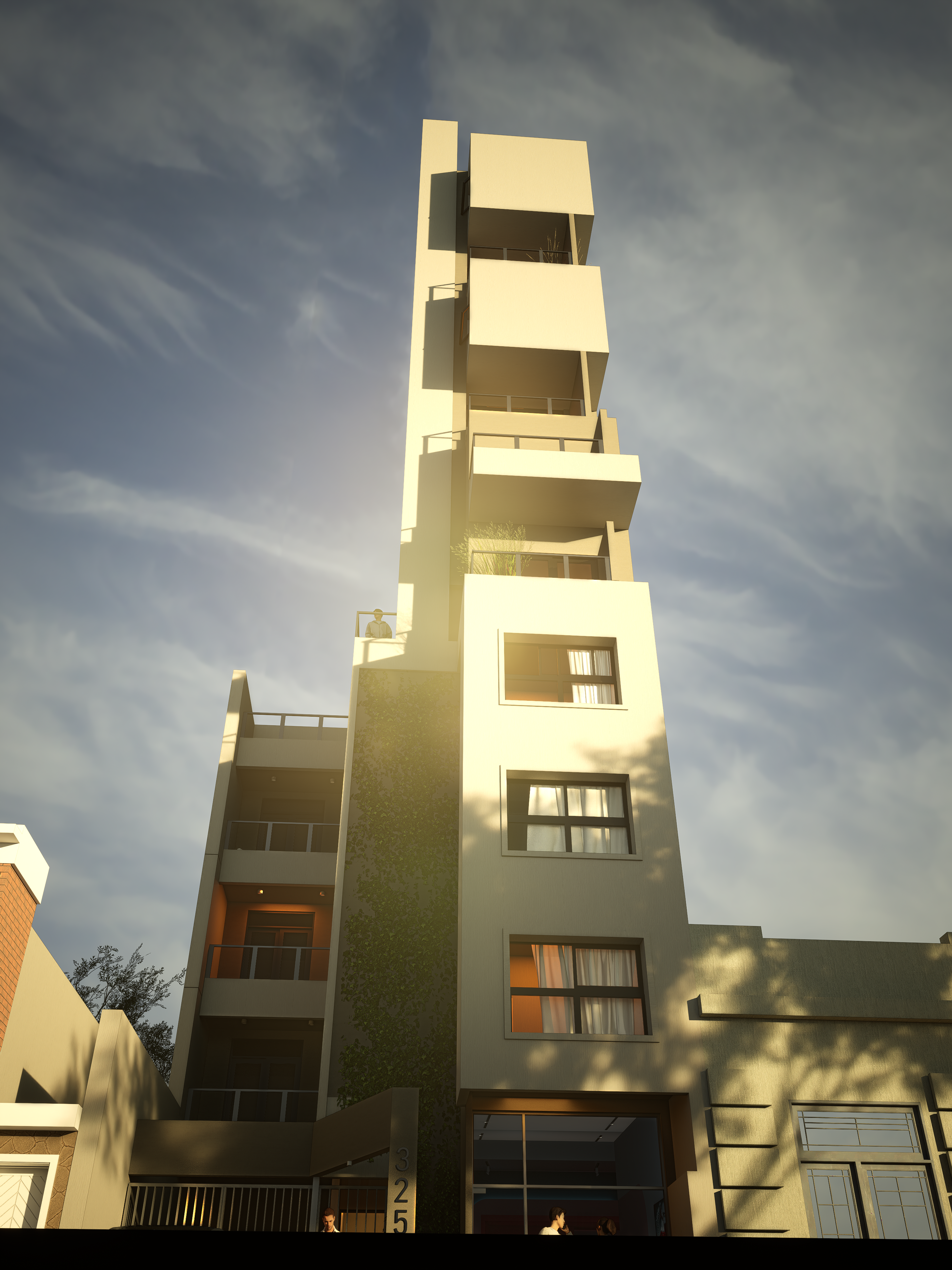 Render Vista Lateral Vera 3285